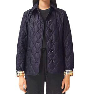 Barely worn Classic Burberry Brit Utility Jacket -- Large -- Purple